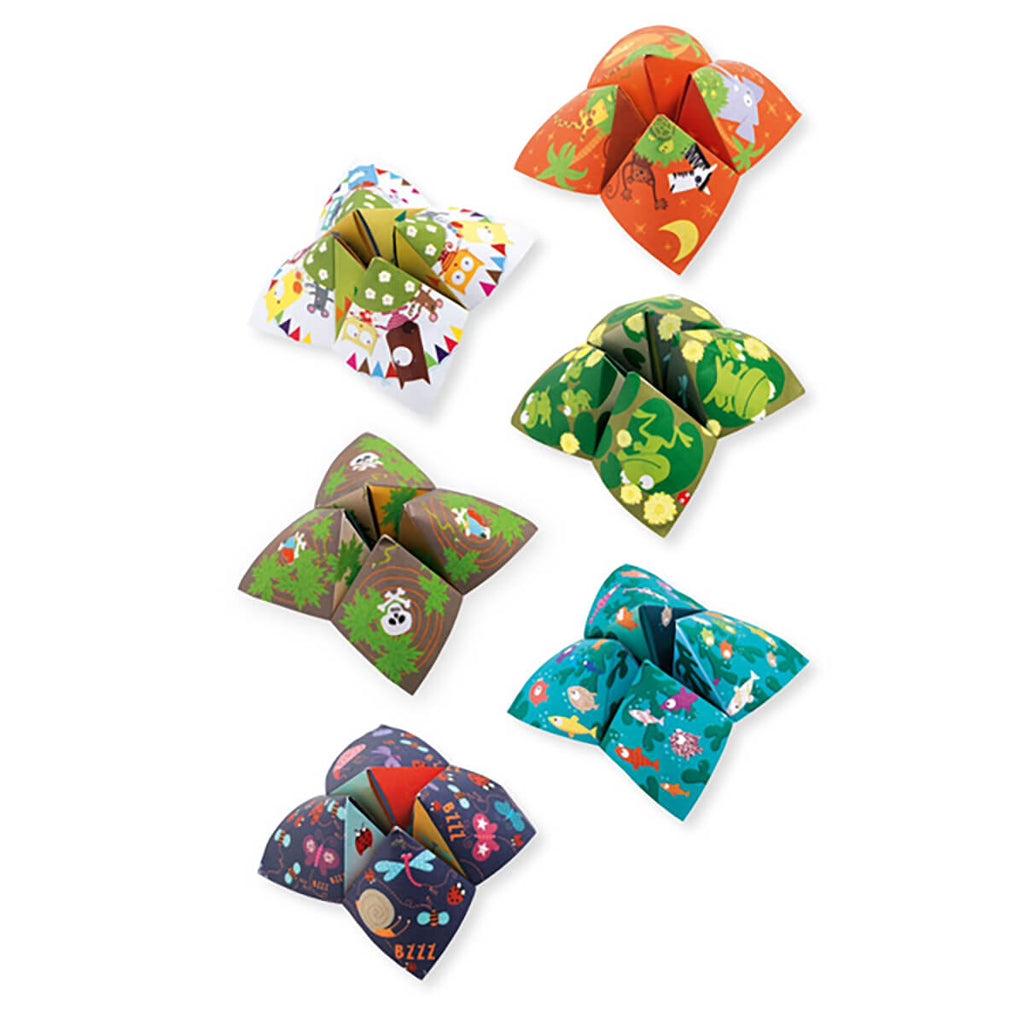 Animals Fortune Tellers Origami Craft Kit by Djeco