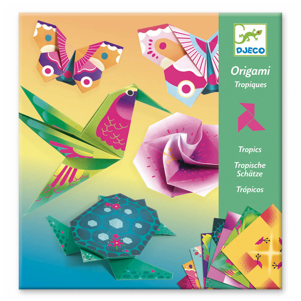 Tropics Origami Craft Kit by Djeco