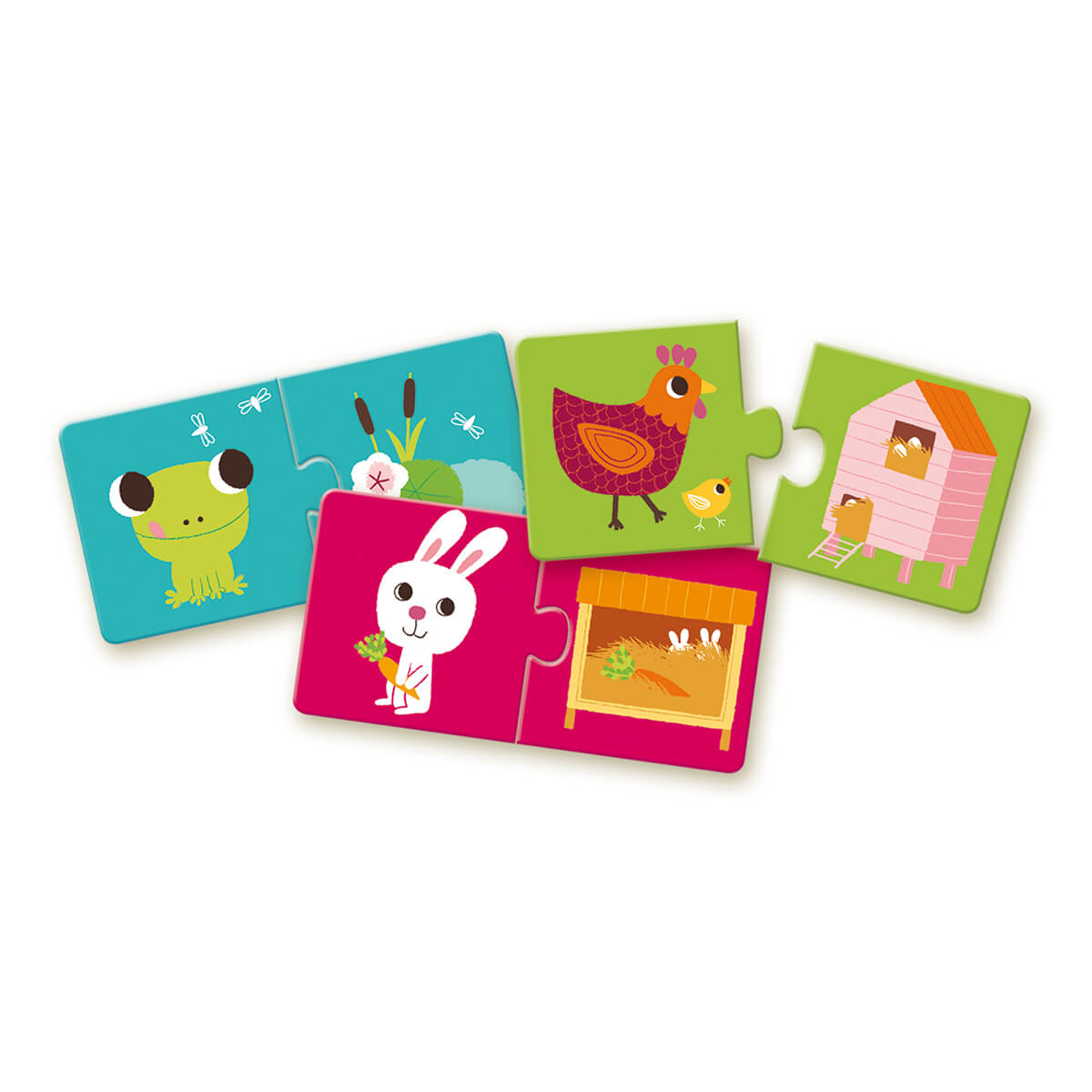 Habitat Puzzle Duo by Djeco