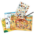 Savannah, Desert and North Pole Rub-On Transfers Set by Djeco