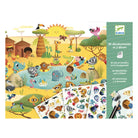 Savannah, Desert and North Pole Rub-On Transfers Set by Djeco