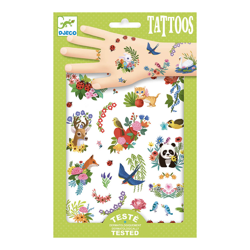 Happy Spring Tattoos by Djeco