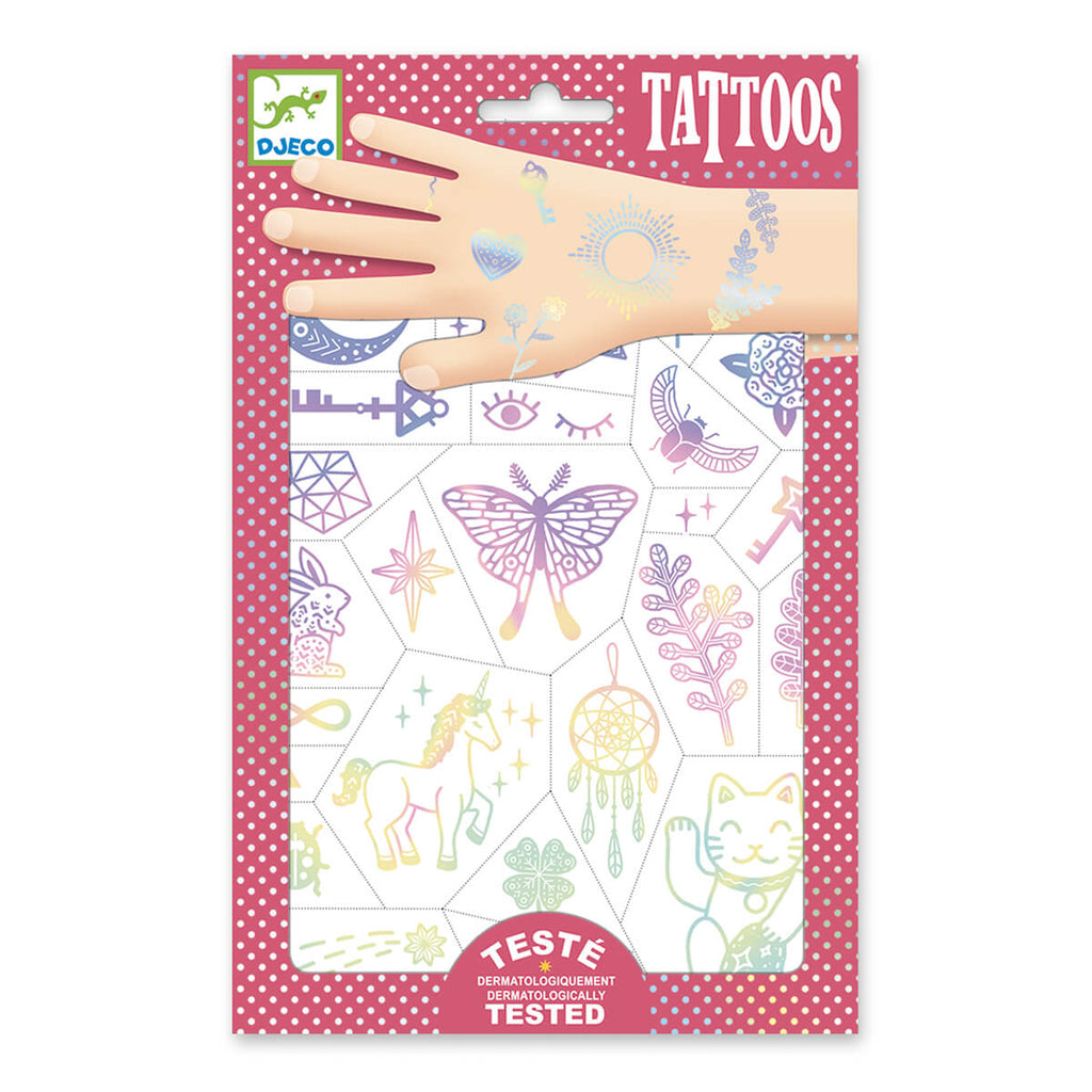 Lucky Charms Iridescent Tattoos by Djeco