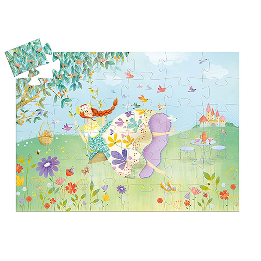 The Princess Of Spring 36 Piece Jigsaw Puzzle by Djeco