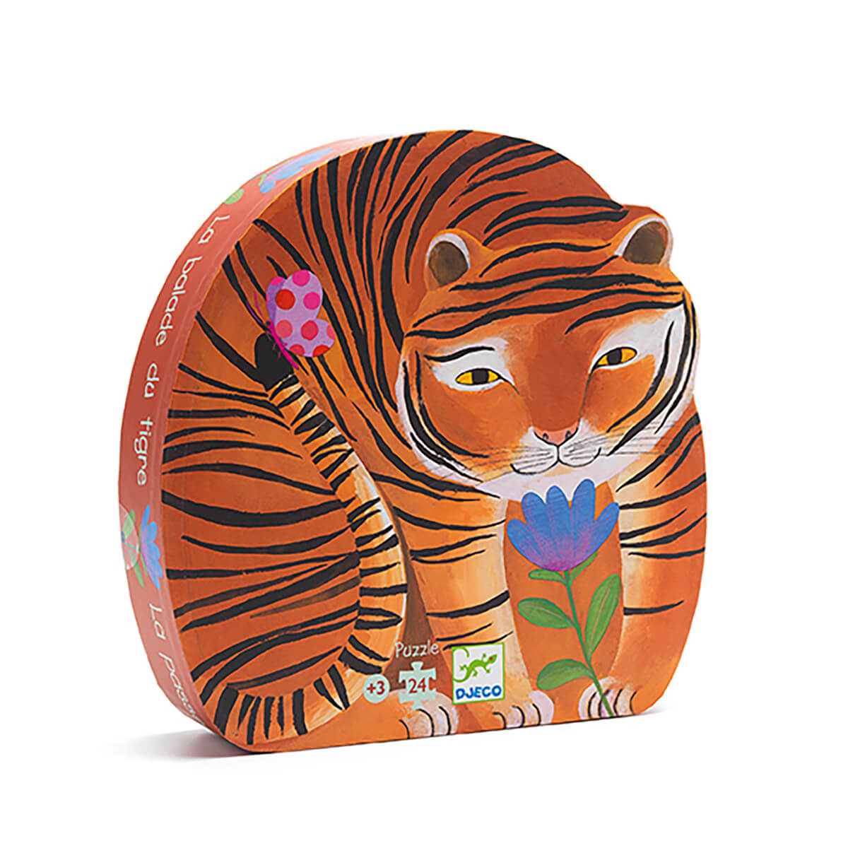 The Tiger's Walk 24 Piece Jigsaw Puzzle by Djeco