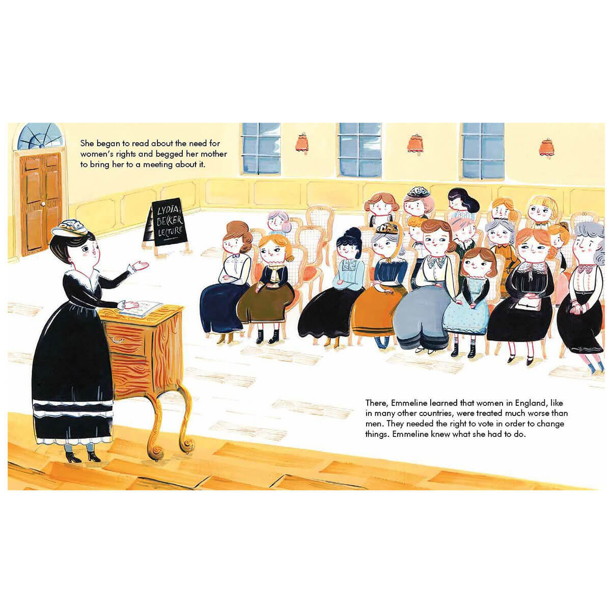 Emmeline Pankhurst (Little People Big Dreams) by Lisbeth Kaiser & Ana Sanfelippo