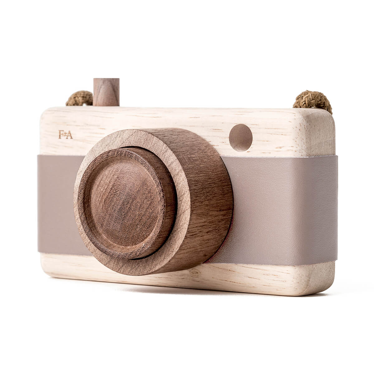 Wooden Camera in Cat's Paw Pink by Fanny & Alexander