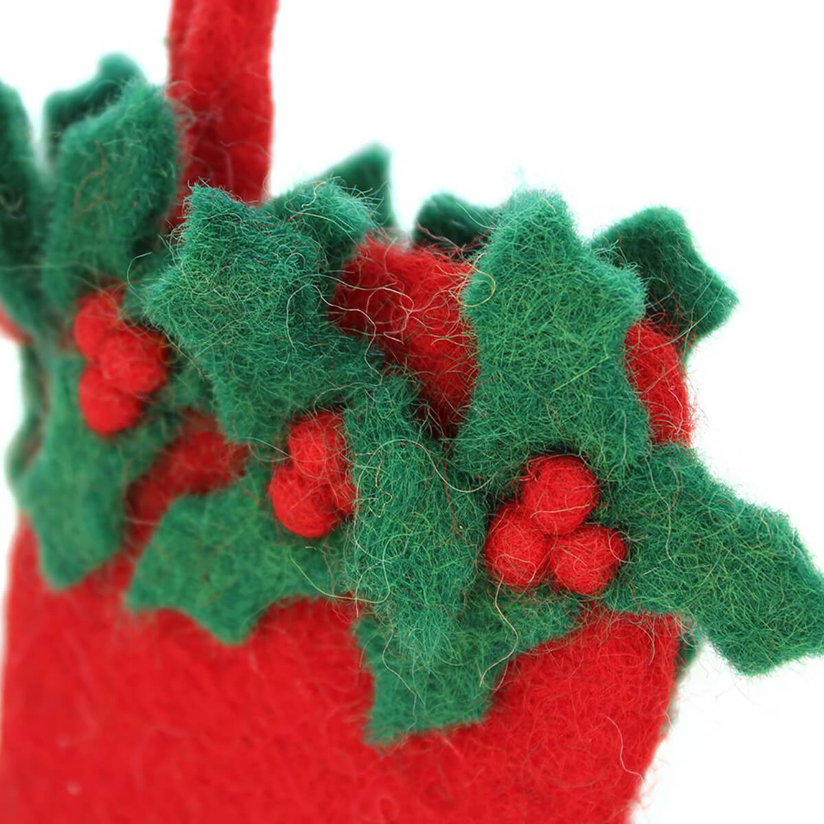 Mini Christmas Stocking Decoration by Felt So Good