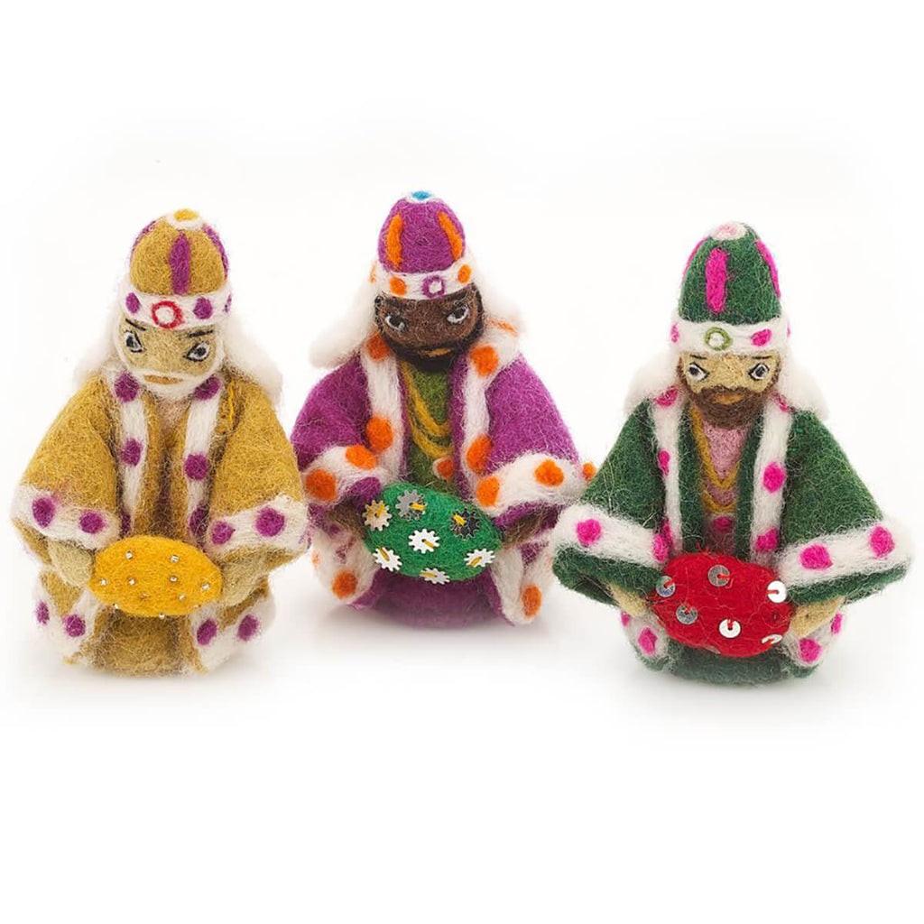Three Wise Men Christmas Decoration by Felt So Good