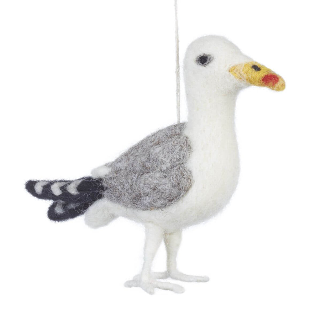 Seagull Hanging Decoration by Felt So Good
