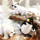 Polar Bear Christmas Tree Decoration by Felt So Good