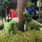 Cosy Dinosaur Christmas Tree Decoration by Felt So Good