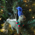 Cosy Dinosaur Christmas Tree Decoration by Felt So Good