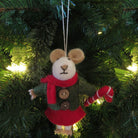 Christmas Mouse Tree Decoration by Felt So Good