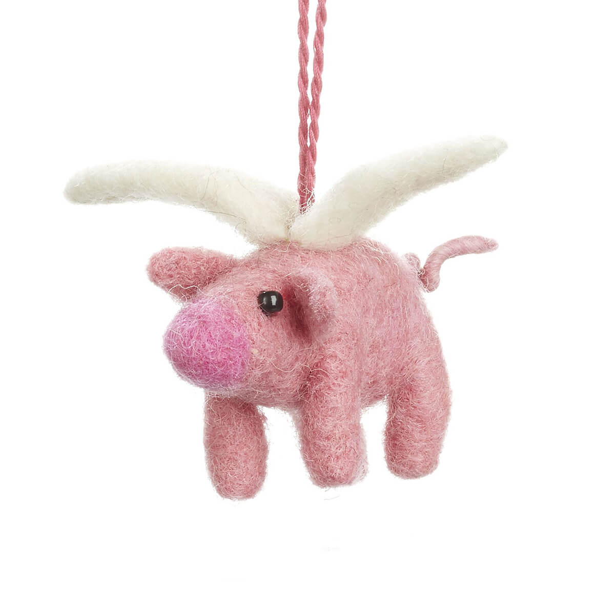 Flying Pig Hanging Decoration by Felt So Good
