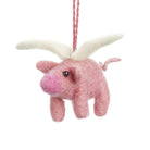Flying Pig Hanging Decoration by Felt So Good
