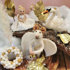 Angelica Mouse Christmas Tree Decoration by Felt So Good