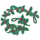 Felt Holly Christmas Garland by Felt So Good