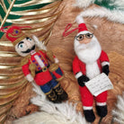 Nutcracker Ned Hanging Christmas Decoration by Felt So Good