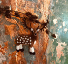 Reindeer Stag Hanging Christmas Decoration by Felt So Good
