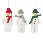Mr Snowman Tree Decoration by Felt So Good