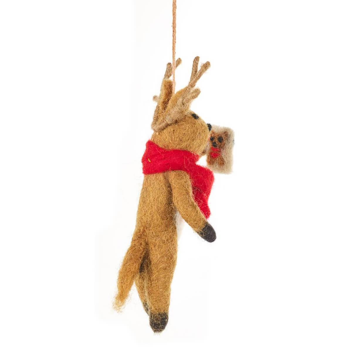 Selfie Rudolph Tree Decoration by Felt So Good
