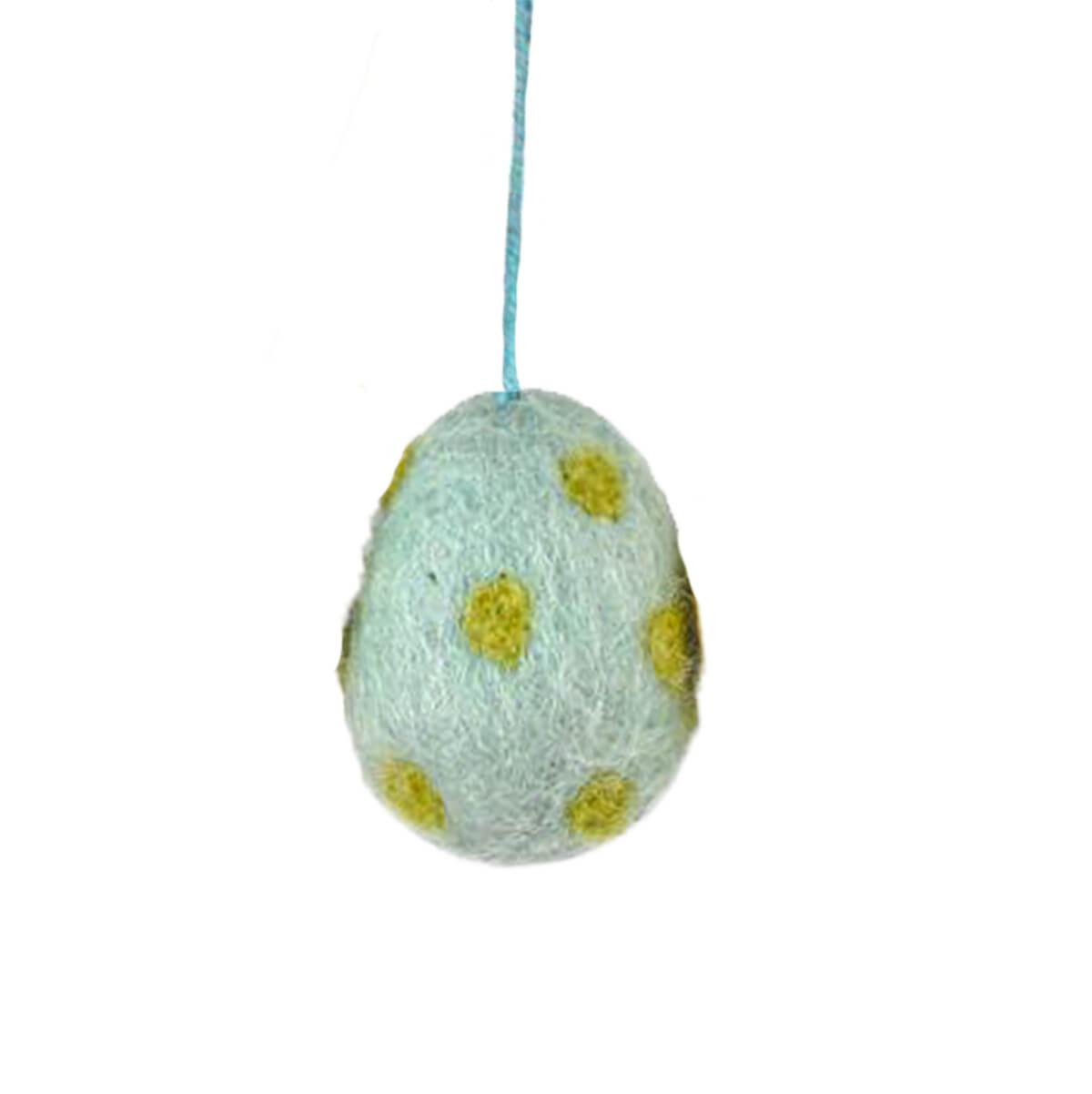 Handmade Needle Felt Easter Egg Hanging Easter Decoration by Felt So Good
