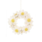 Handmade Hanging Felt Mini Floral Wreath Easter Decoration by Felt So Good