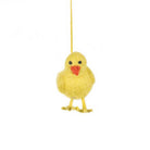 Handmade Needle Felt Hanging Easter Chick Decoration by Felt So Good