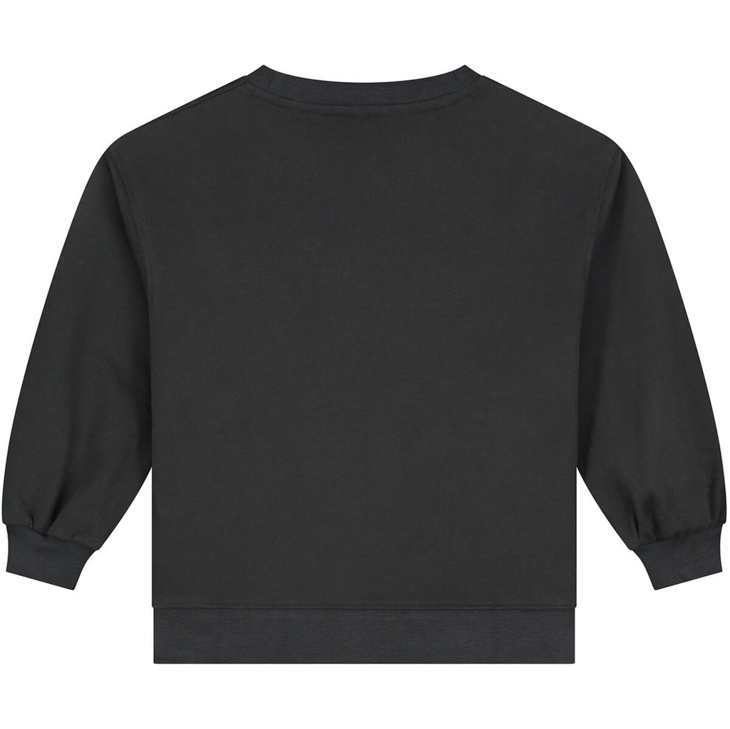 Dropped Shoulder Sweater in Nearly Black by Gray Label