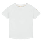 Crew Neck T Shirt in White by Gray Label