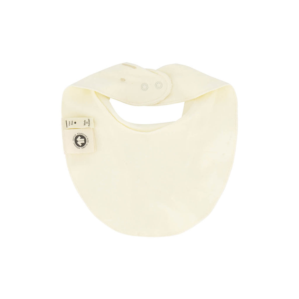 Baby Bib in Cream by Gray Label