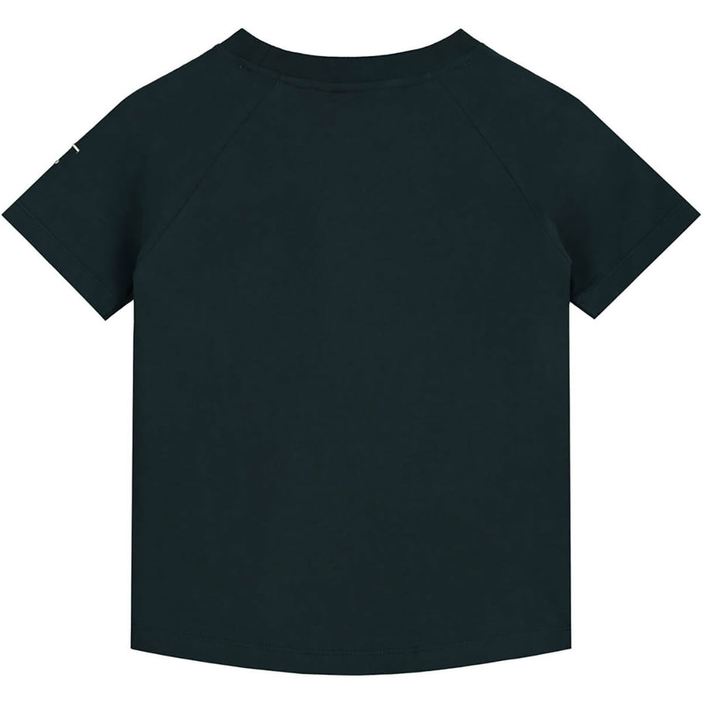 Crew Neck T Shirt in Nearly Black by Gray Label