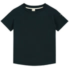 Crew Neck T Shirt in Nearly Black by Gray Label
