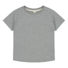 Crew Neck T Shirt in Grey Melange by Gray Label