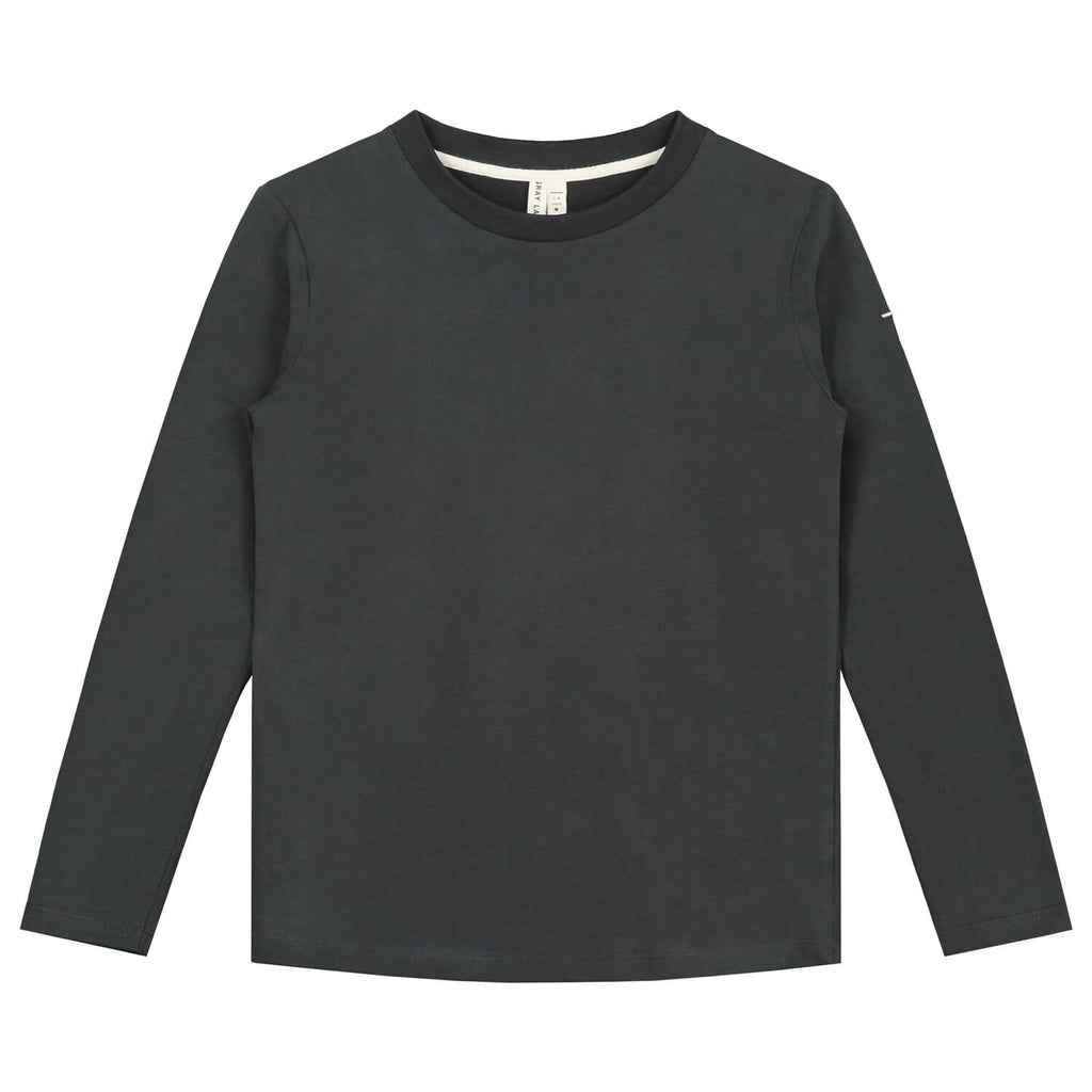 Long Sleeve T Shirt in Nearly Black by Gray Label