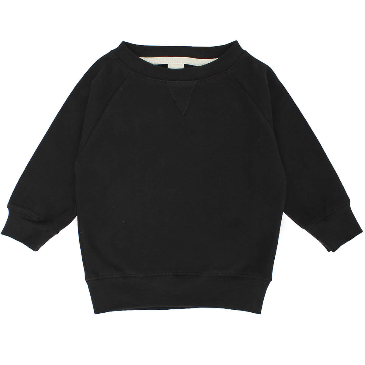 Crew Neck Sweater in Nearly Black by Gray Label – Junior Edition