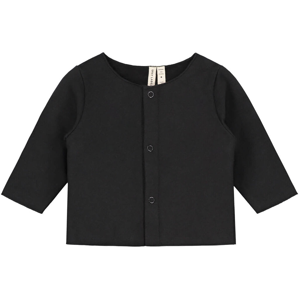Baby Cardigan in Nearly Black by Gray Label
