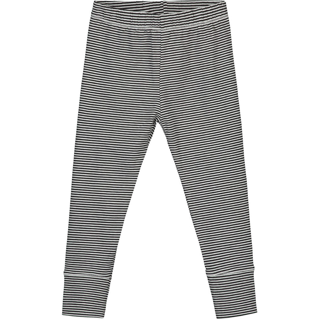 Striped Leggings in Nearly Black by Gray Label