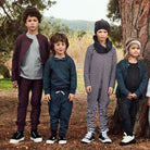 Seamless Baggy Pants in Blue Grey by Gray Label