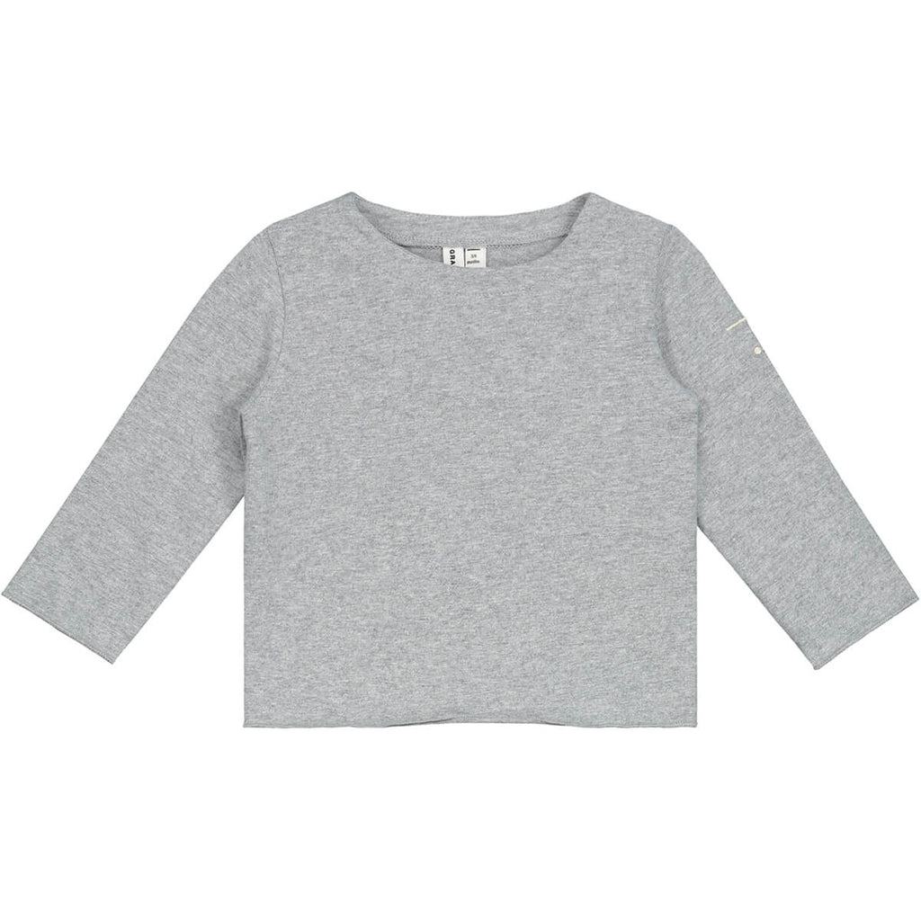Baby T Shirt in Grey Melange by Gray Label