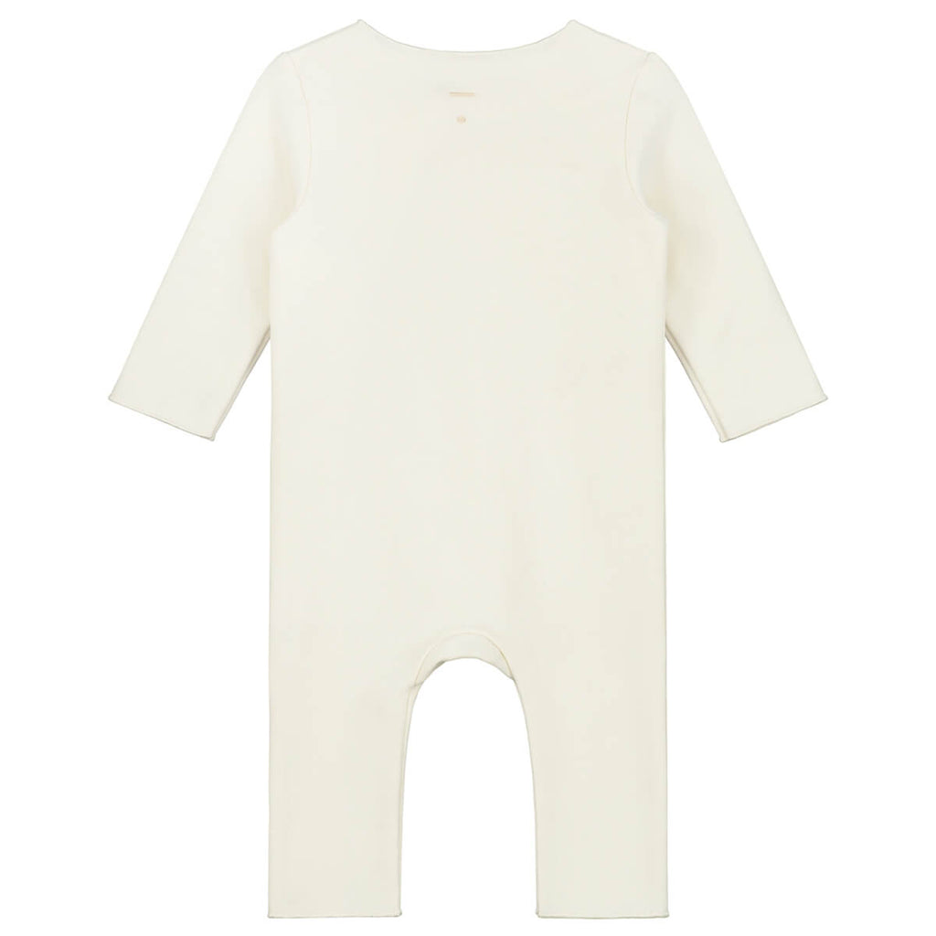 Baby Suit With Snaps in Cream by Gray Label