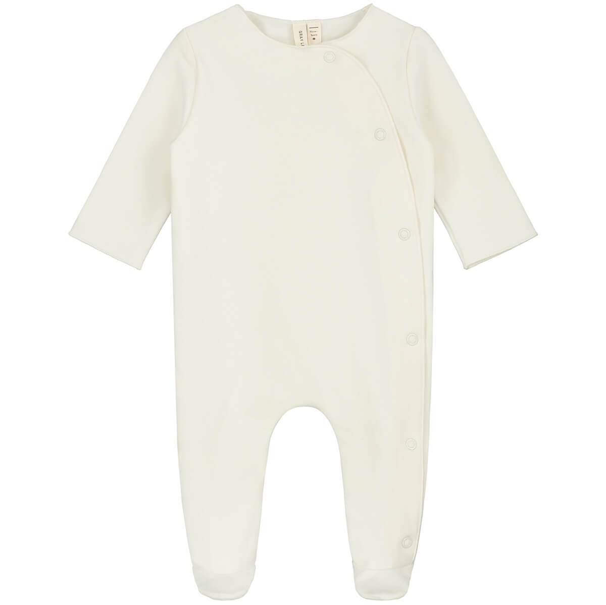 Newborn Suit With Snaps in Cream by Gray Label – Junior Edition