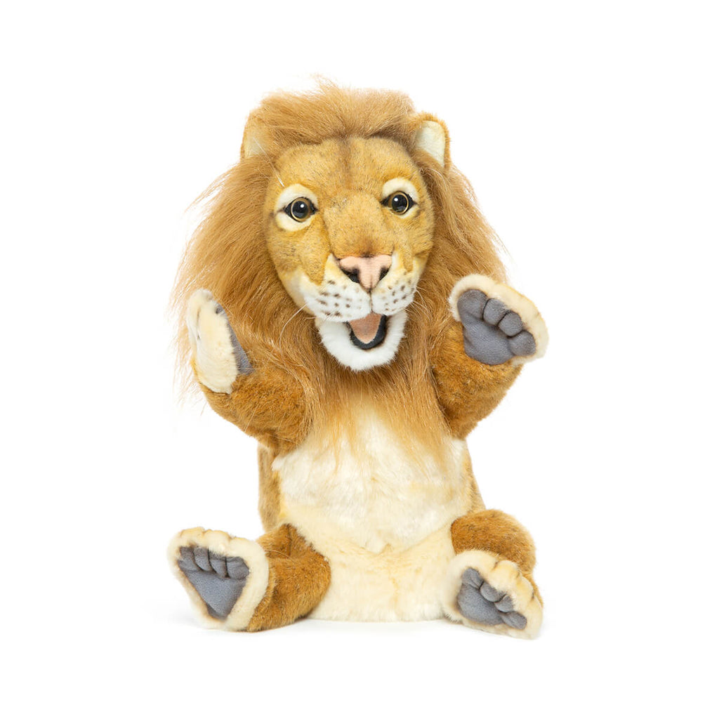 Lion Hand Puppet by Hansa