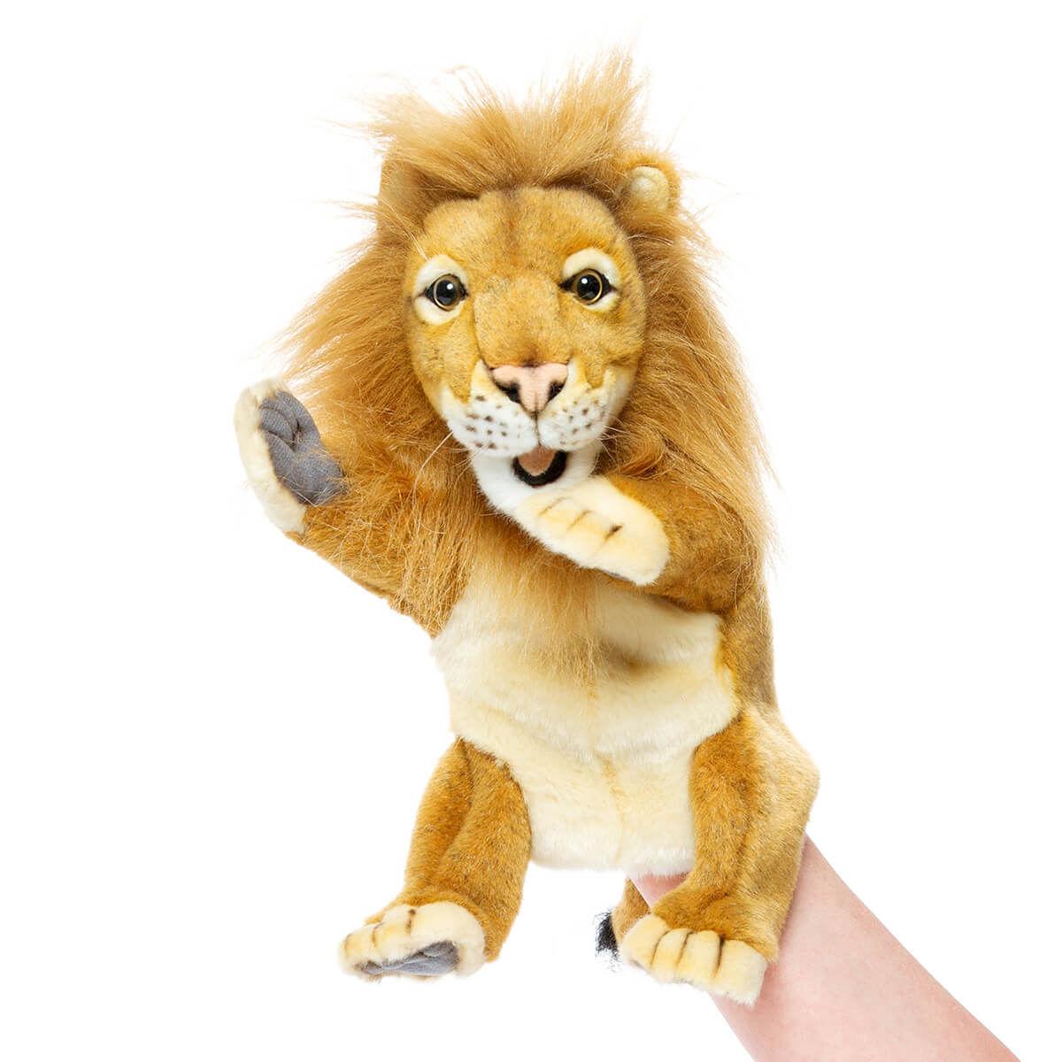 Lion Hand Puppet by Hansa