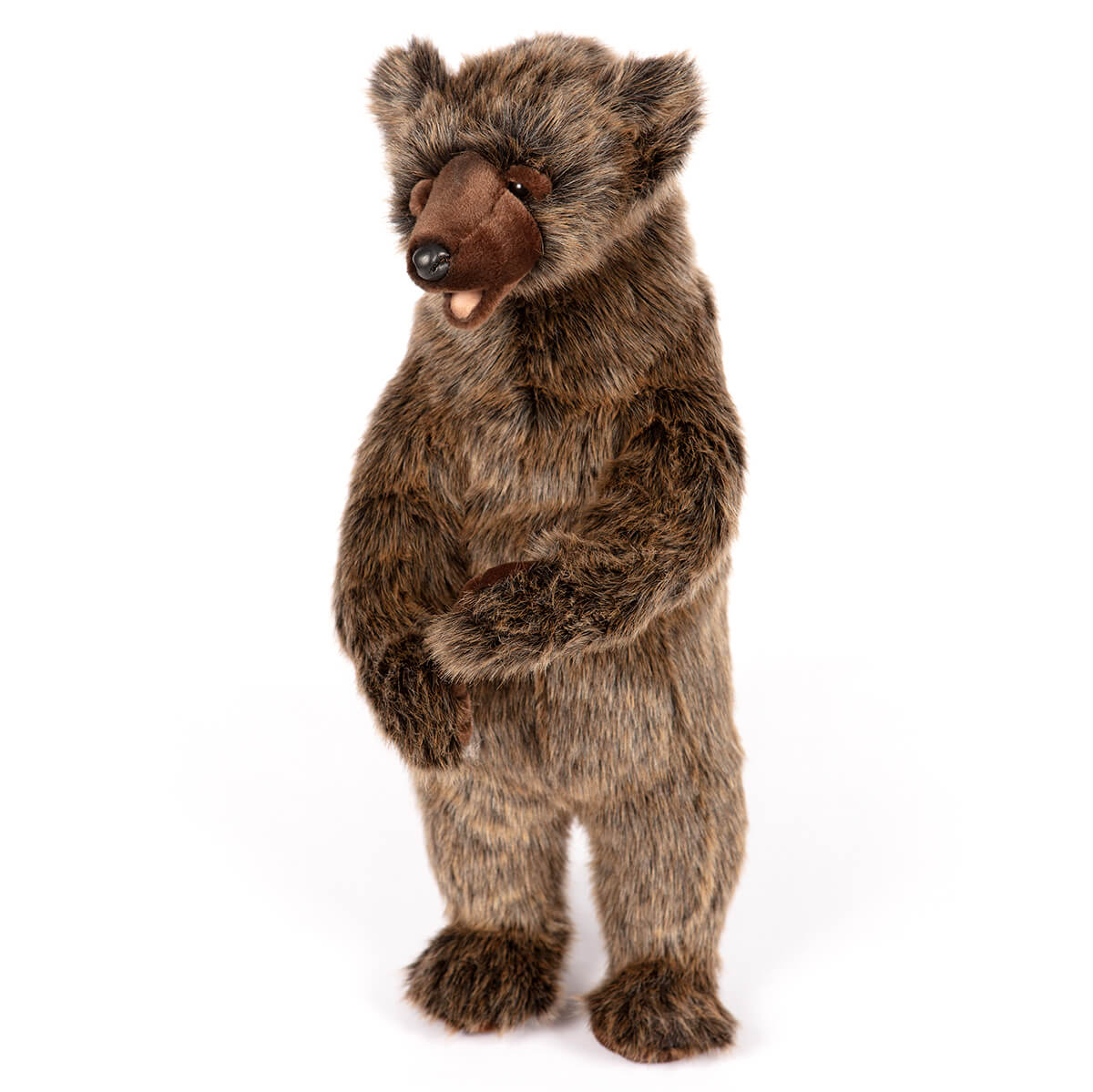 Large Grizzly Bear Standing (50cm) by Hansa – Junior Edition