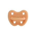 Orthodontic Natural Coloured Rubber Pacifier in Cantaloupe by Hevea