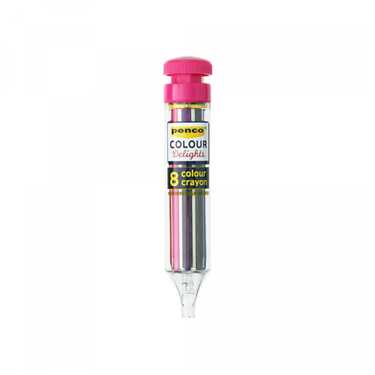 Penco 8 Colour Crayon (Various Colours) by Hightide Penco