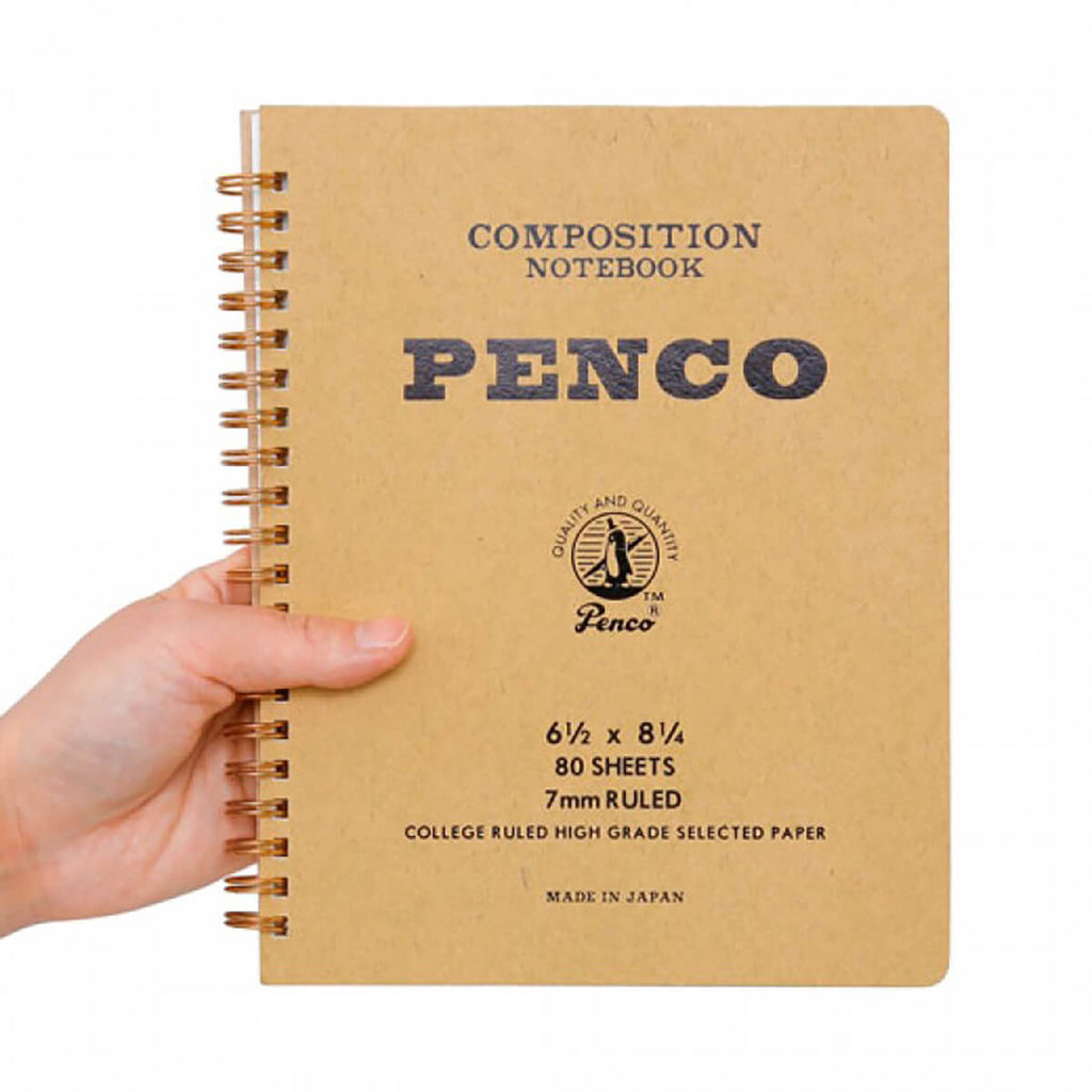 Large Coil Notebook in Natural by Hightide Penco