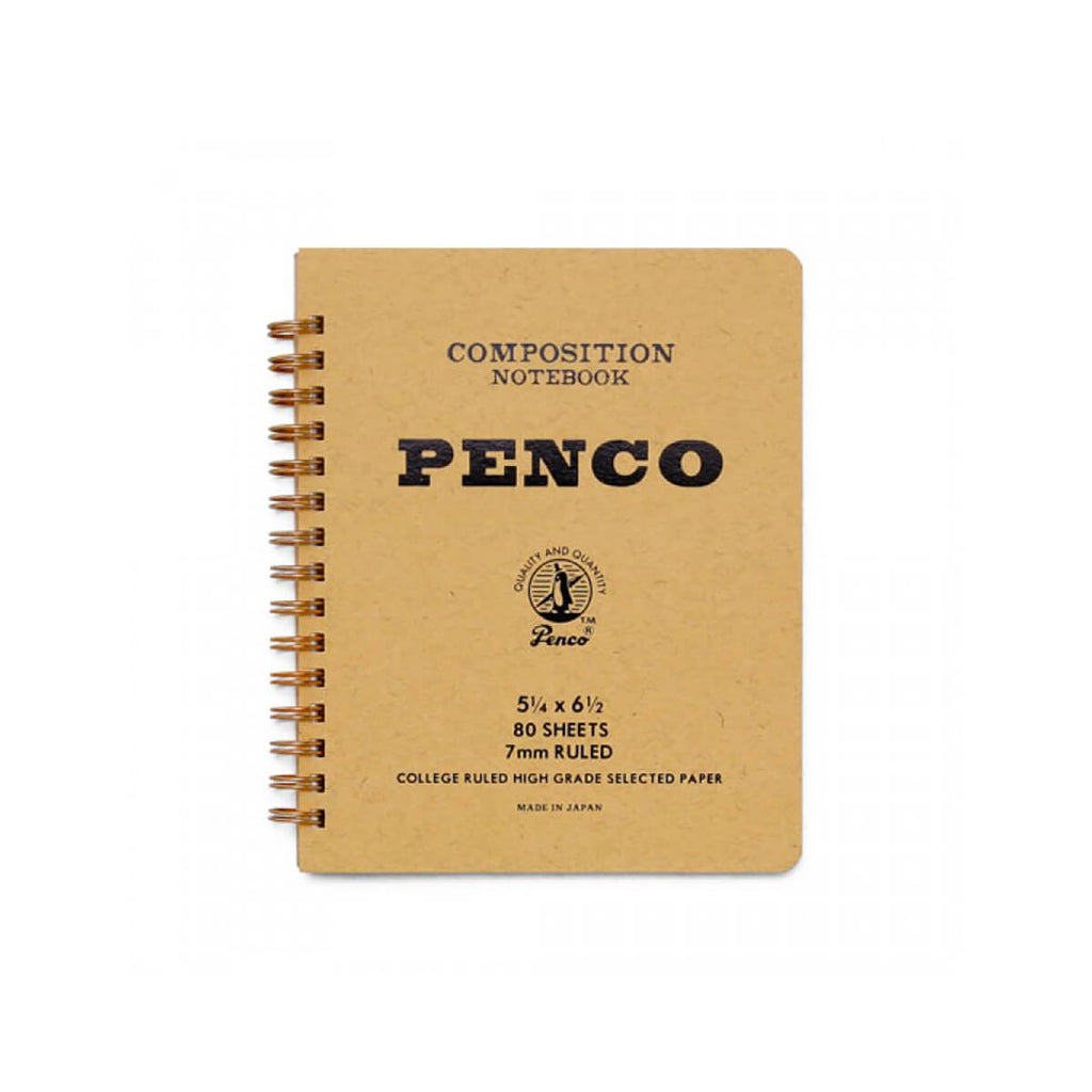 Medium Coil Notebook in Natural by Hightide Penco